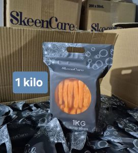 SkeenCare Rejuvenating Kojic Scrap Soap 1 kilo Pouch Whitening Face and Body