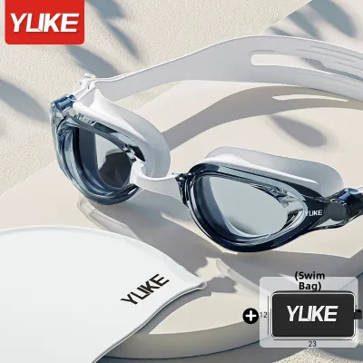 YUKE | Anti-Fog Waterproof Near-Sighted Swimming Goggles Set