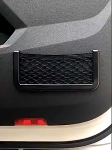 Car Storage Net Pocket Mesh Bag Phone Holder Pocket Elastic Flexible Nets