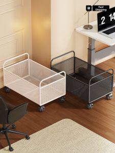 evesigar | Mobile Book Storage Cart Student Use High Capacity Book Organizer