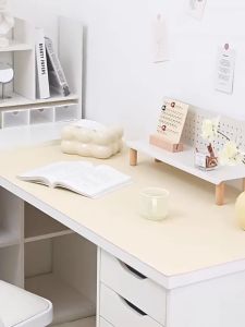 LINSY HOME หนัง ผ้าปูโต๊ะสไตล์นอร์ดิกกันน้ํากันน้ําล้างฟรีสีบริสุทธิ์เป็นมิตรกับสิ่งแวดล้อมโต๊ะรับประทานอาหารเสื่อโต๊ะน้ําชาตู้ทีวีสี่เหลี่ยมCOD