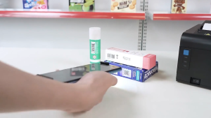 New SYBLE Mobile Phone Clip Barcode Scanner Phone Clamp Wireless Bluetooth Bar Code Reader 1D 2D QR