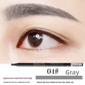 MONLEYTA | Long-Lasting Waterproof Sweat-Proof Non-Smudging Womens Eyebrow Pencil Sharpener Blade Type Makeup Artist Professional