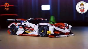 Đồ Chơi Lắp Ráp Kiểu LEGO RC Technic Mô Hình Điều Khiển Từ Xa Siêu Xe Apollo Intensa Emozione Hyper Tỉ Lệ 1:10 9809