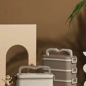 HB Lunch Box Leakproof Suction Insulated with Stainless Steel Thermal Office Food Container KC124