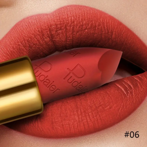 Pudaier Velvet Matte Lipstick - 10 สีสันสดใส ให้ความชุ่มชื้นและกันน้ํา นู้ดติดทนนาน ของขวัญที่สมบูรณ์แบบในชีวิตประจําวัน