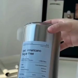 Ly giữ nhiệt americano inox 304 cao cấp cốc giữ nhiệt miệng rộng dễ dàng bỏ đá có ống hút tiện lợi/Loại xịn 600 ml