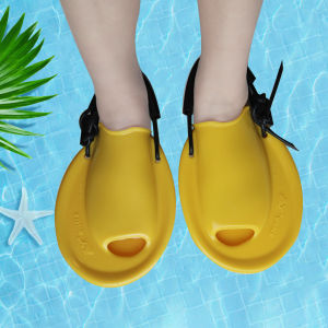 Whale Swimming Flippers Breaststroke Special Flippers round Accelerated Water Training Competition Submersible Equipment Flippers Duck Flippers