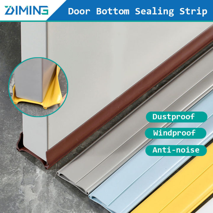 95CM Long Flexible Door Bottom Sealing Twin Draft Dodger Guard Silicone