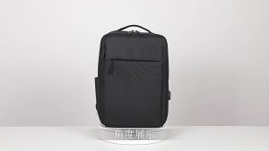 Penghantaran dari China [2025] Beg Kembara Kasual Perniagaan Berkapasiti Besar  Xiaomi LOGO Beg galas komputer riba 3.1