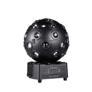 150W Magic Ball Disco Lights Remote Control LED Beam Moving Head DJ Strobe Lights RGBW Stage Lighting For Nightclub Bar Events