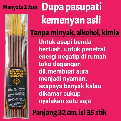 Dupa pasupati hio pasupati serba guna tanpa kimia dan 4lkhol