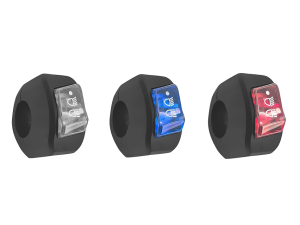 ✅COD Modified Mini Driving Light Switch 3-speed/5-line Switch ON OFF ON Handlebar Switch with LED Light Waterproof