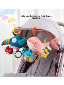 Happy Monkey | Soothing Musical Mobile Toy for Stroller and Car Seat