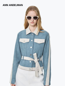 ANN ANDELMAN | Moto Style Waist Cinching Short Jacket