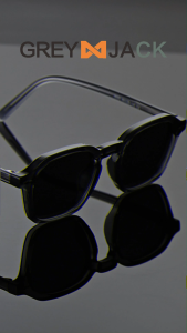 Grey Jack Kacamata Hitam Sunglasses Polarized Anti Silau UV400 Model Kotak TR90 Fashion Laki-laki dan Wanita 8650