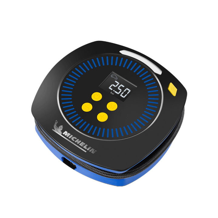 Michelin M2201 Electric Inflator Pump Portable Smart Digital Display Air Compressor Tire Pressure Preset For Car Motorcycle Bicycle