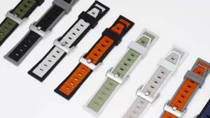 Dây Đeo Đồng Hồ Silicon Hai Màu 20/22mm Dây Đeo Phổ Thông Cho Samsung Galaxy Watch 7/6/5/4 44/40mm Tương Thích Với Huawei GT3 4Pro