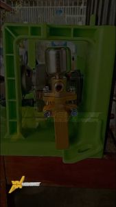 ฝาวาล์วทองเหลือง น้ำออกตัวบน/ฝั่งโปโล/ฝาวาล์วน้ำยา/หม้อลม/ฝาวาล์ว+หม้อลม  ทองเหลือน้ำหนักดี เกรด A  ทองเหลือง อย่างดี   ปั๊มพ่นยา 767