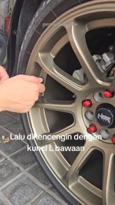 Tutup Pentil Ban Anti Maling (4 pcs) Car Tire Penutup Pintil Motor Mobil