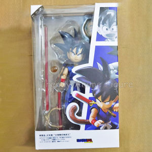 Bandai | Shf Dragon Ball Son Goku Action Figures 12cm Movable Collection Beginning Of A Great Adventure Childhood Goku Model Toys Gifts