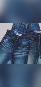 Celana panjang pria Learning reguler fit PREMIUM UK 28-38 denim corfus unggulan
