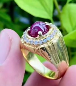 cincin batu Ruby super