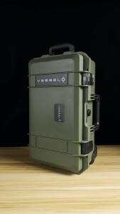 VESSEL CC1 Trolley Hard Case Camera Photography Equipment Case (Blue)
