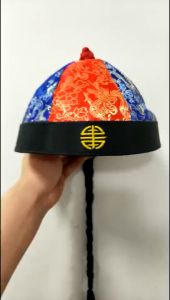 Chinese Dynasty Hat Melon Leather Braid Emperor Hat Ancient Drama Cosplay Party Cultural Event Costume Hat Chinese Hat For Men Custom Hats For Men - Lazada