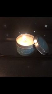 ACACIA SG Scented Candle Organic White Beeswax 100% Pure Essential Oil Scented Candles Tin Jar Candles Aromatherapy Candles Non-toxic Candles