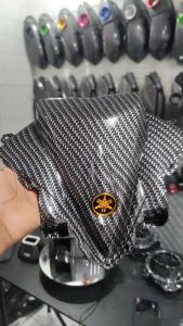 Dasi Kecil Aerox Old Logo Yamaha Gold Carbon