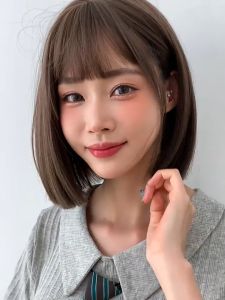 [TẶNG LƯỚI] Tóc giả nữ nguyên đầu Hàn Quốc CÓ DA ĐẦU - TG53