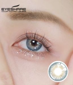 【COD】Softlens JOLIEDIVA Grey Mata Boneka Ring Tebal Premium Diameter 14.2 mm Penuh Gaya Dan Cantik Softlens Mata Barbie | Softlens Boneka