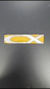 Emblem Bagasi Tulisan CSX Mobil Taruna Original Chrome Car