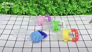 núm ăn dăm silicon - túi nhai chống hóc cho bé