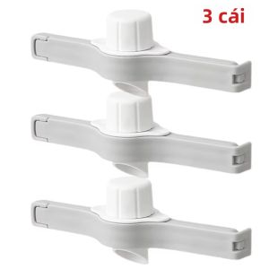 Kẹp Niêm Phong Túi Thực Phẩm Nắp Vặn Túi Gia Vị Sữa Bột Muối Đồ Ăn Vặt Dụng Cụ Bảo Quản Thực Phẩm Kẹp Túi Nhựa Di Động
