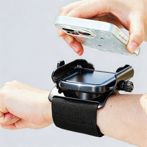Wristband Phone Holder Quick Release 360° Rotation For Motorcycle E-Bike Riding Running Sports Navigation Portable Sport Armband
