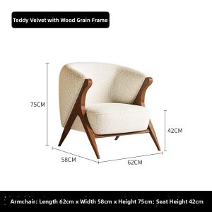 Retro Zen-style Armchair