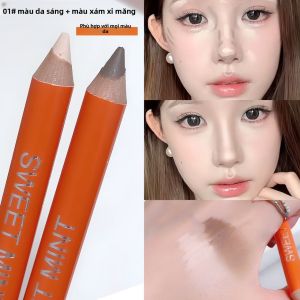 Sweet Mint Double-Ended Contour Highlighter Pen Matte Highlight Shadow in One Beginner-Friendly Three-In-One Nose Shadow Side Shadow