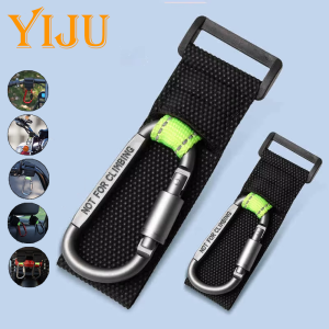 2PCS Heavy Duty Aluminium Alloy Hooks Multi-functional Solid & Thick for Motorcycle E-Bike Scooter & Outdoor Use