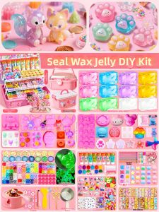 DIY Crafting Kit Molds Toys Wax Sealing Stamps