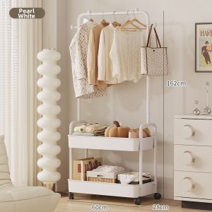 Moveable Multi-functional Coat and Hat Rack