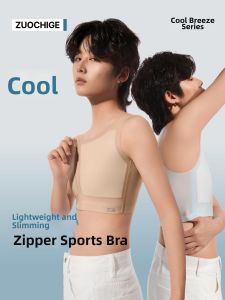 ZUOCHIGE | Sweat-Wicking Cool Lightweight Invisible Large Chest Flattering Sport Bra