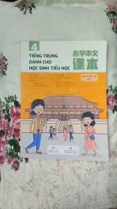 Sách - Tiếng Trung dành cho học sinh tiểu học – Tập 4 (Bài học)+DVD tài liệu
