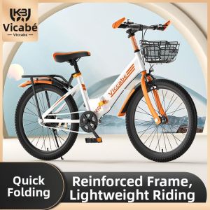LIWAN | Folding Variable Speed Childrens Bicycle 20in
