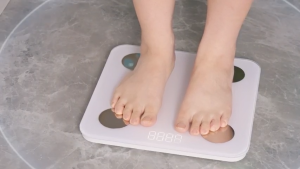 MeeGoo Smart Body Fat Scale Human Body Fat Scale Analysis LED Smart Digital Bluetooth Body Fat Weight Scale With Battery