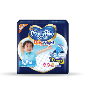 MamyPoko Day and Night Pants Baby Diapers XL 16