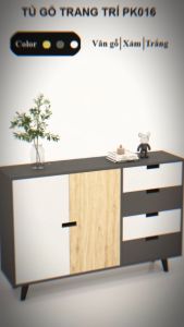FREESHIP HCM - Kệ Tủ Gỗ Trang Trí Tủ Đồ Đa Năng Tatana PK016 - có thiết kế theo yêu cầu khách hàng