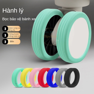 [HÀNG CÓ SẴN] Vỏ Bọc Bánh Xe Vali Giảm Tiếng Ồn Chống Mòn Bánh Xe Tiện Dụng Khi Du Lịch