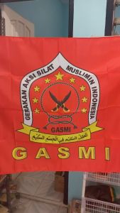 Bendera GASMI: Simbolisasi Gerakan Aksi Silat Muslimin Indonesia Rumbai